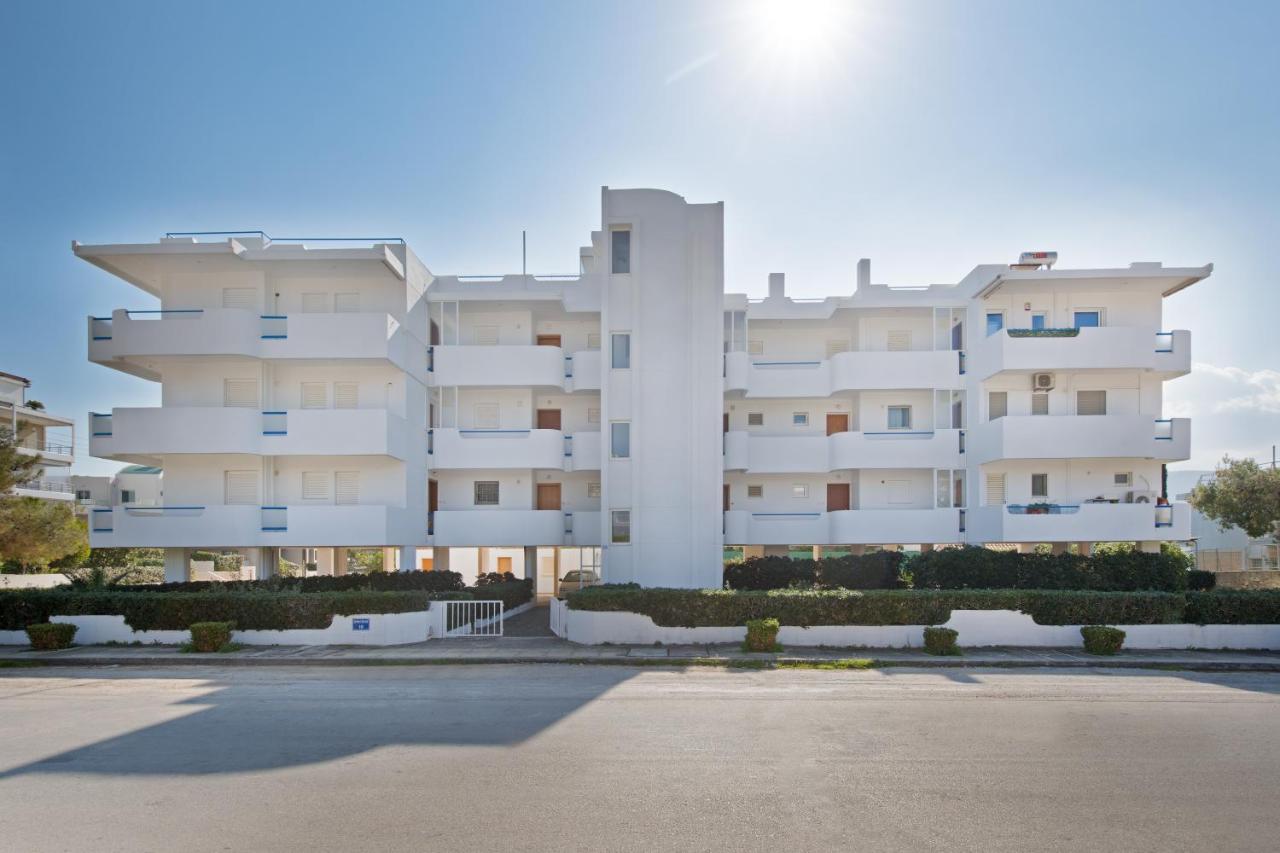 Del Mar Luxury Apartment 30M From The Beach Pórto Ráfti Esterno foto